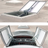 Security doors Dierre - Systems for smoke and heat extraction